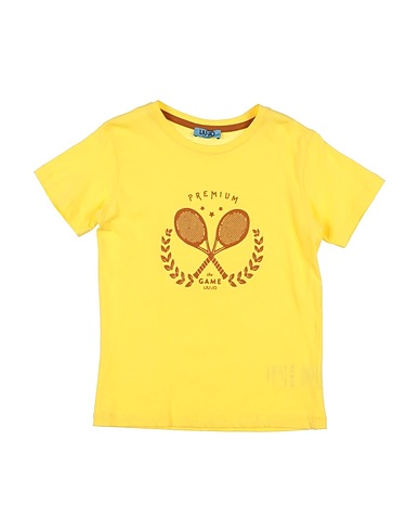 LIU •JO T-shirt Yellow 100% Cotton