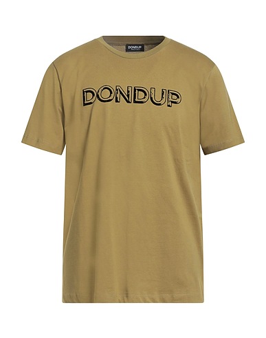 DONDUP T-shirt Verde salvia 100% Cotone