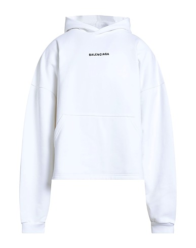 BALENCIAGA Hoodie Weiß 100% Baumwolle