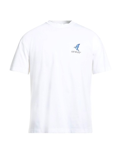 OFF-WHITE™ T-shirt Λευκό 100% Βαμβάκι, Ελαστάνη