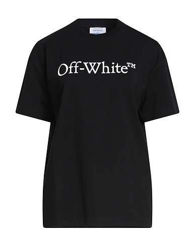 OFF-WHITE™ T-shirt Nero 100% Cotone