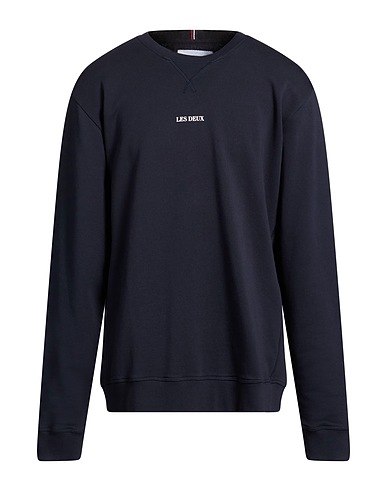 LES DEUX Sweat-shirt Bleu nuit 100% Coton