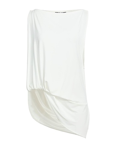 JACQUEMUS Top White 71% Viscose, 21% Polyester, 8% Elastane