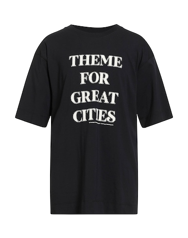 DRIES VAN NOTEN T-Shirt Schwarz 100% Baumwolle