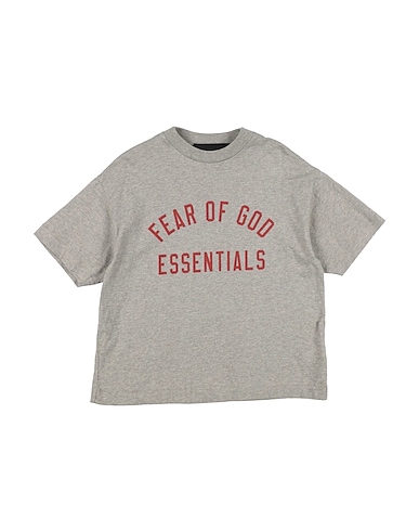 FEAR OF GOD ESSENTIALS T-shirt Grey 100% Cotton