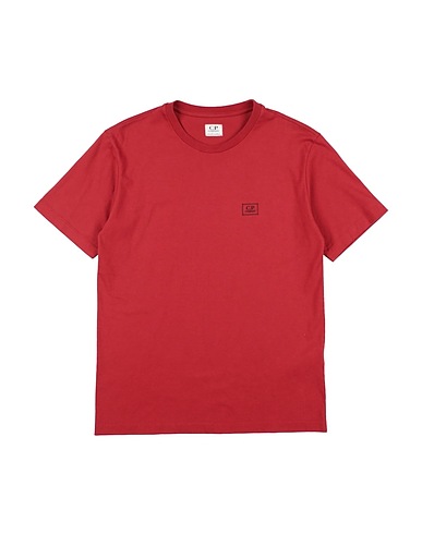 C.P. COMPANY UNDERSIXTEEN T-shirt Brick red 100% Cotton