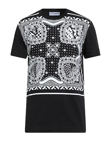DOLCE&GABBANA T-shirt Black 100% Cotton