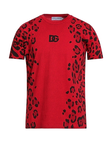 DOLCE&GABBANA T-shirt Red 100% Cotton