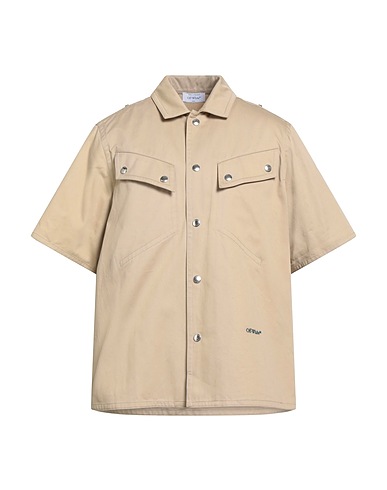 OFF-WHITE™ Solid colour shirt 100% Cotton