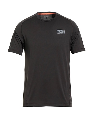 EA7 T-Shirt Braungrau 100% Polyester