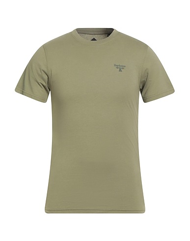 BARBOUR Basic T-Shirt BEACON Military green 100% Cotton