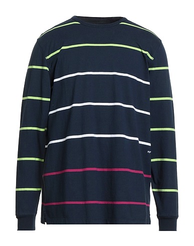 POP TRADING COMPANY T-shirt Navy 100% Cotton