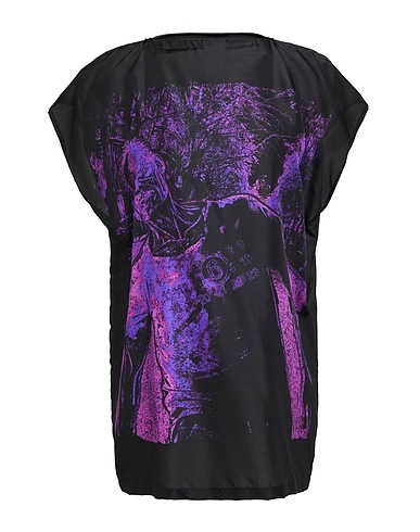 MM6 MAISON MARGIELA Silk top Black 100% Silk
