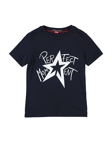 PERFECT MOMENT T-shirt Bleu nuit 100% Coton
