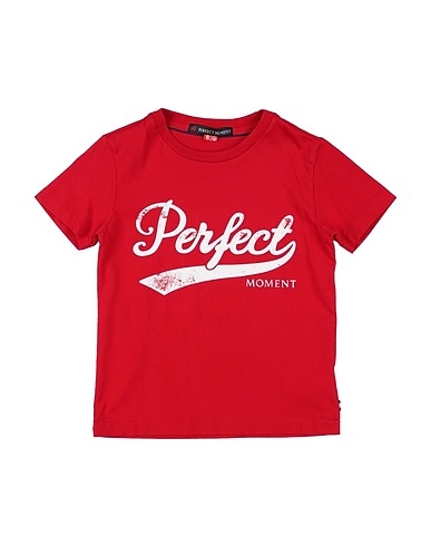 PERFECT MOMENT T-shirt Red 100% Cotton