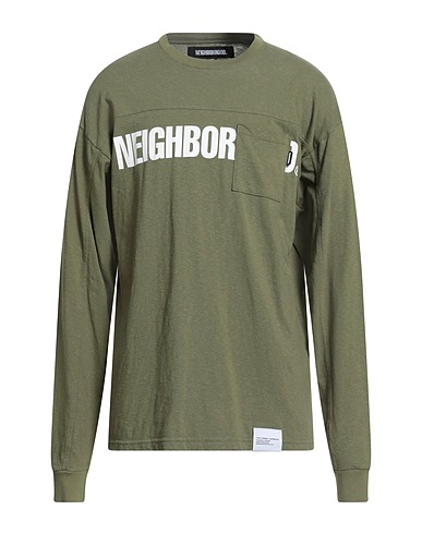 NEIGHBORHOOD T-Shirt Militärgrün 70% Baumwolle, 30% Bananenfasern