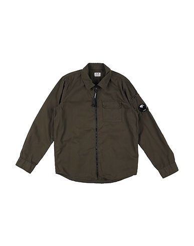 C.P. COMPANY UNDERSIXTEEN Camicia fantasia Verde scuro 100% Cotone