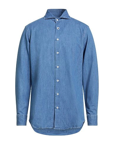 LARDINI Chemise en jean 100% Coton