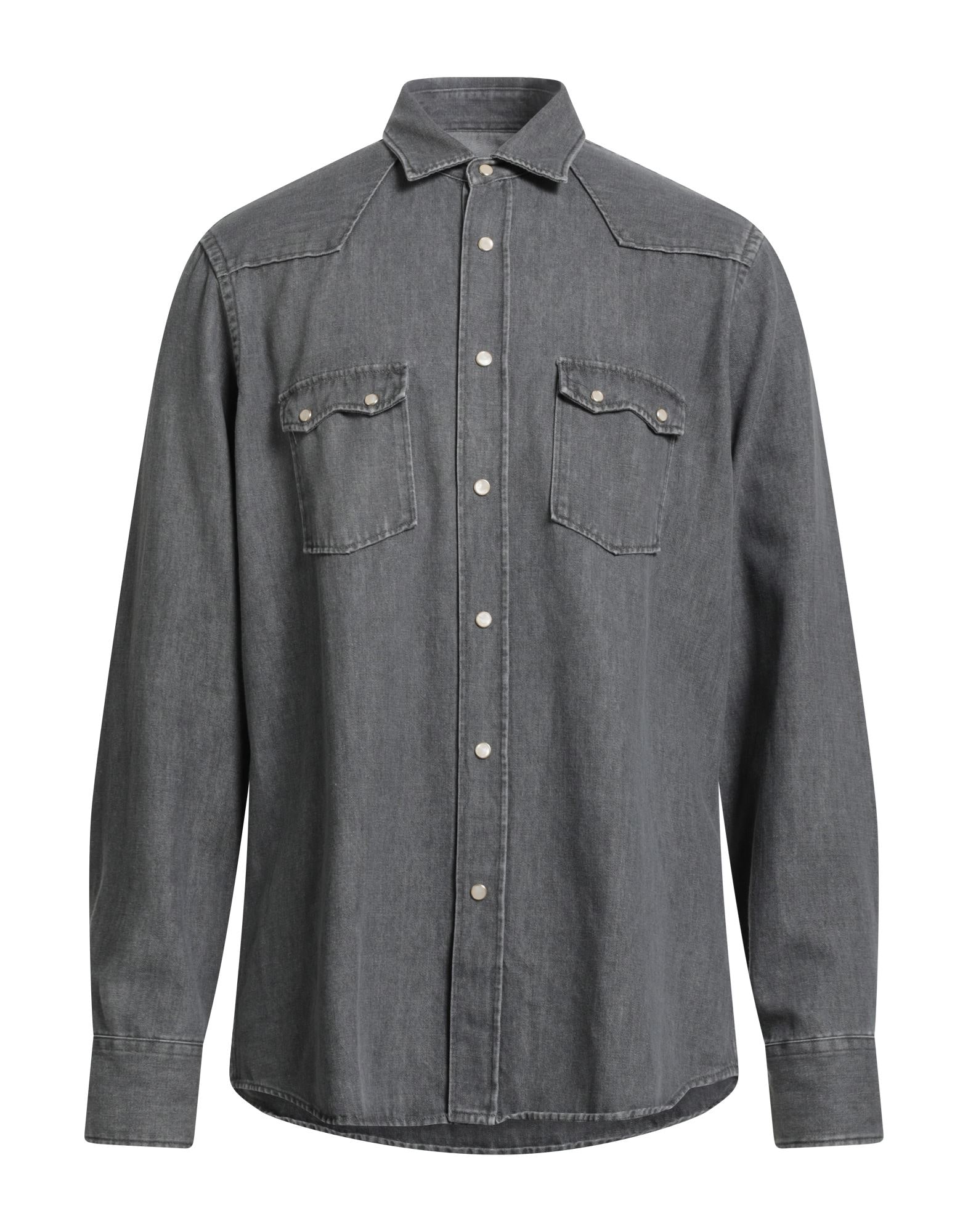 LARDINI - 데님 셔츠