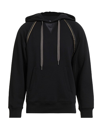 THEORY Hooded sweatshirt Black 100% Cotton, Polyester