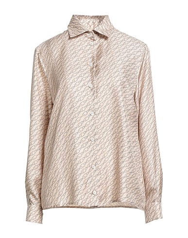 HERNO Patterned shirts & blouses Beige 100% Silk