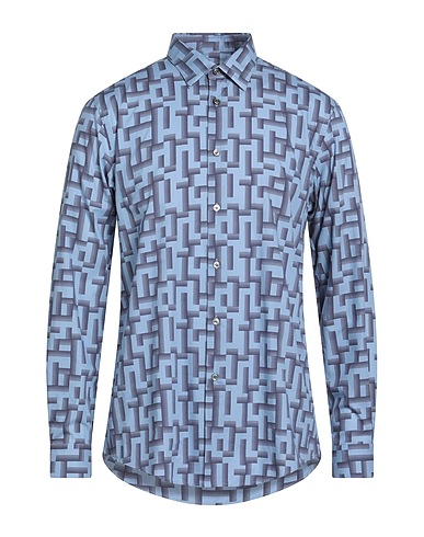 PAL ZILERI Patterned shirt 100% Cotton