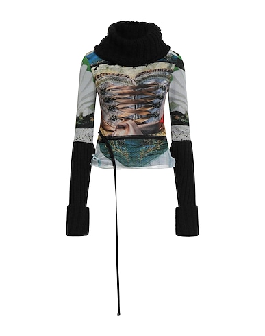 OTTOLINGER Top Black 63% Recycled polyester, 17% Acrylic, 9% Recycled polyacrylic, 9% Elastic fibres, 2% Wool