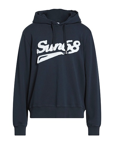 SUN 68 Hoodie Nachtblau 100% Baumwolle