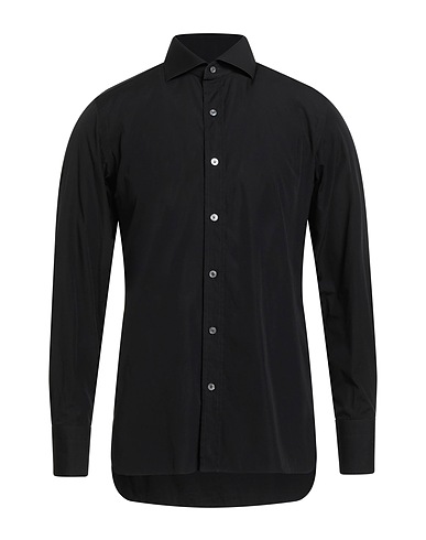 TOM FORD Solid color shirt Black 100% Cotton