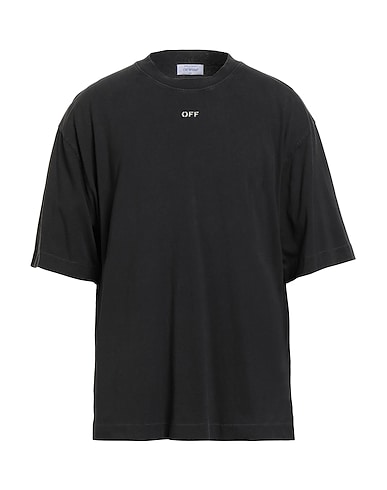 OFF-WHITE™ T-Shirt Schwarz 100% Baumwolle