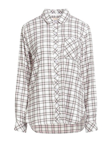 BARBOUR Checked shirt Pink 53% Cotton, 47% Lyocell