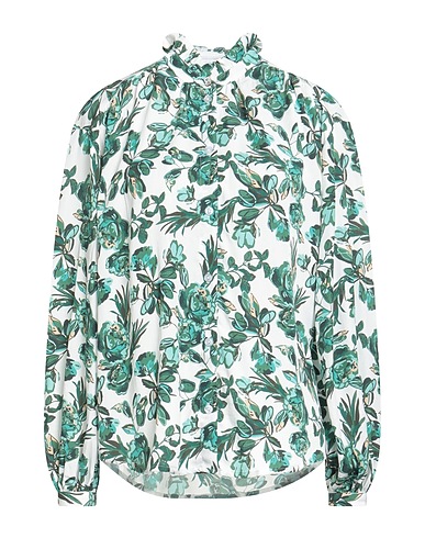 BARBOUR Floral shirts & blouses White 100% Lyocell