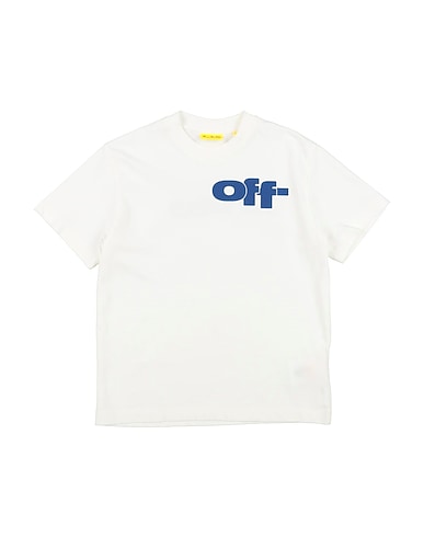 OFF-WHITE™ KIDS T-Shirt Elfenbein 100% Baumwolle