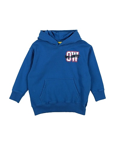 OFF-WHITE™ KIDS Sweatshirt Blue 100% Cotton, Elastane