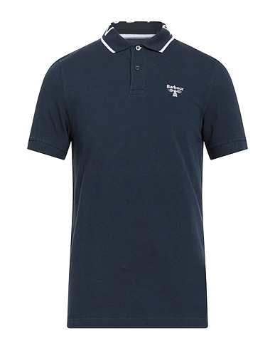 BARBOUR Poloshirt BEACON Marineblau 100% Baumwolle