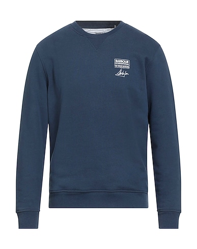 BARBOUR Sweatshirt THE STEVE MCQUEEN COLLECTION Navy blue 100% Cotton