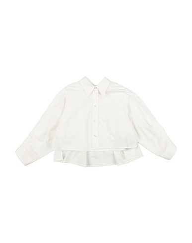 MM6 MAISON MARGIELA Solid colour shirts & blouses White 100% Cotton