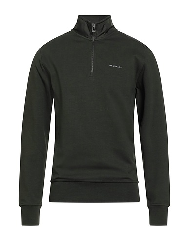 BELSTAFF Sweatshirt Dark green 100% Cotton