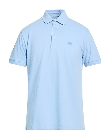ETRO Polo shirt Sky blue 100% Cotton