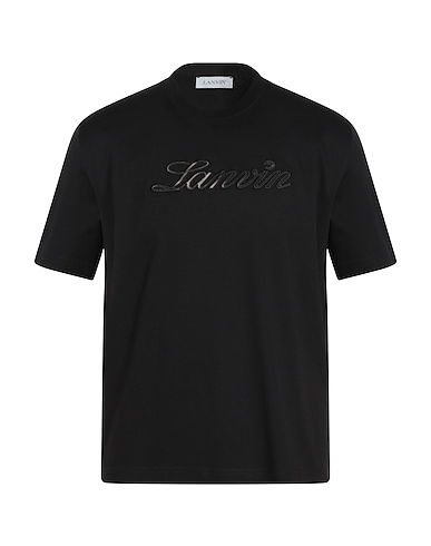 LANVIN T-shirt Black 100% Cotton