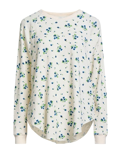 THE GREAT. T-shirt Off white 60% Cotton, 40% Polyester