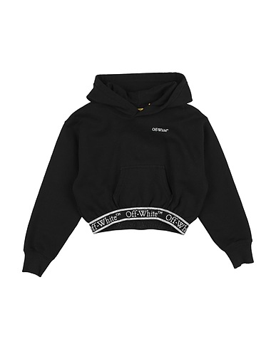 OFF-WHITE™ KIDS Sweatshirt NERO 100% Cotton