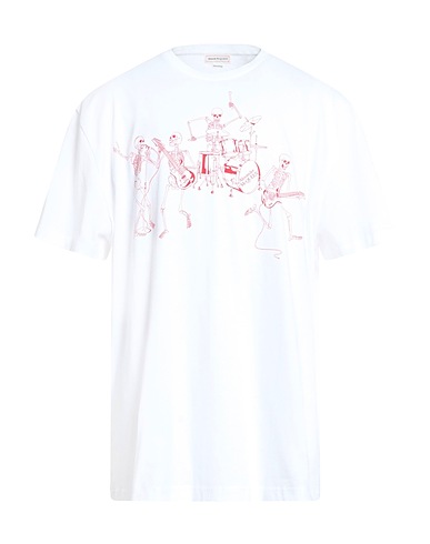 MCQUEEN T-shirt White 100% Cotton