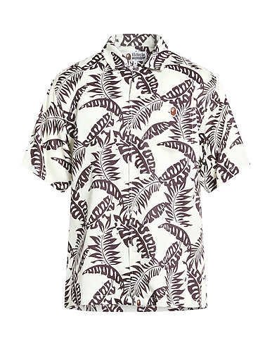 A BATHING APE Рубашка с рисунком 100% Лиоцелл