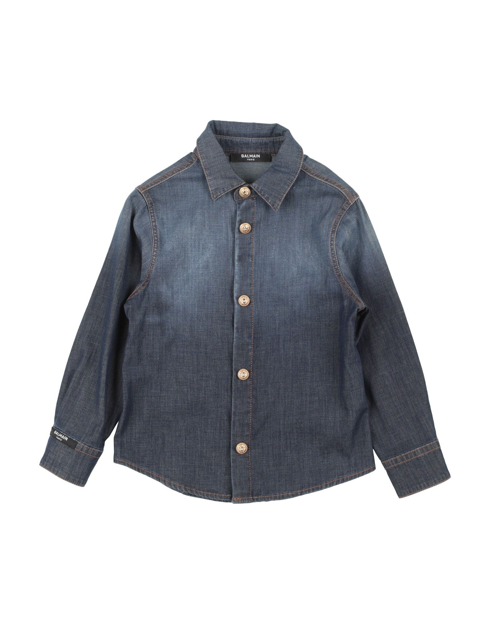 BALMAIN - Denim shirts