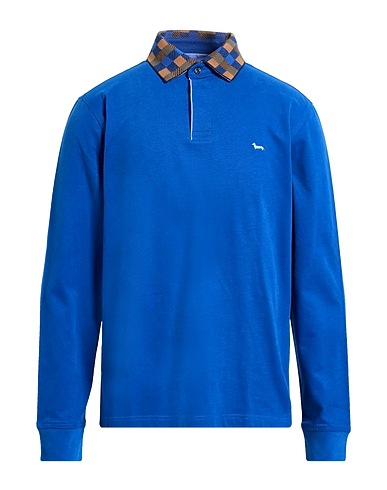 HARMONT & BLAINE Polo shirt Blue 100% Cotton