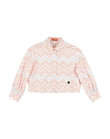 MISSONI KIDS Patterned shirts & blouses White 100% Cotton