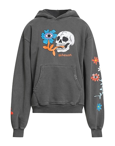 ALCHEMIST Hooded track jacket  Charcoal 100% Cotton