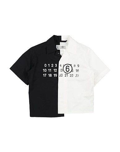 MM6 MAISON MARGIELA Patterned shirt White 100% Cotton