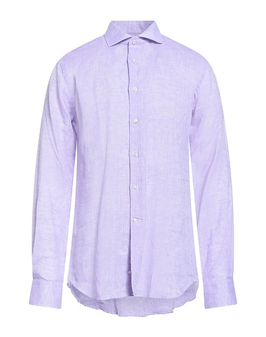 JACOPO C. Linen shirt Lilac 100% Linen